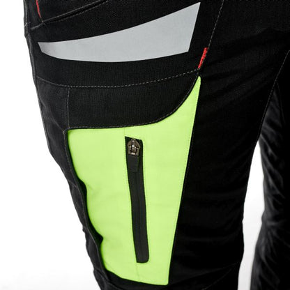 Pantaloni textil Adrenaline Cameleon 2.0 PPE negru - MotoRR