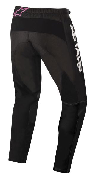 Pantaloni Offroad femei Alpinestars MX Stella Fluid Chaser negru / roz - MotoRR