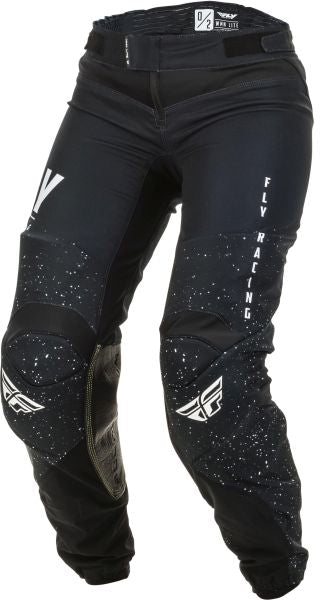 Pantaloni Offroad femei FLY Racing Women's Lite negru / alb - MotoRR