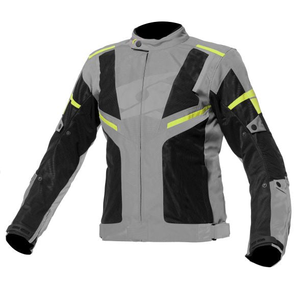 Geaca textil Spyke Airmaster negru / gri / galben - MotoRR