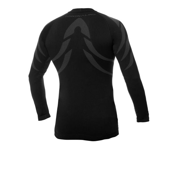 Bluza termoactiva pentru vara Adrenaline Desert negru / gri - MotoRR