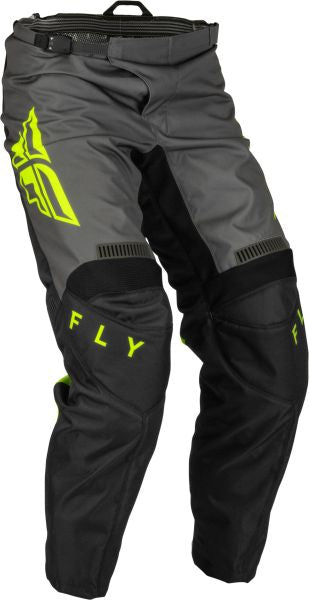 Pantaloni Offroad FLY Racing F-16 negru / gri / galben - MotoRR