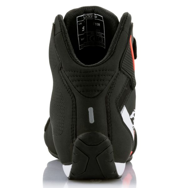 Ghete moto urbane Alpinestars Sektor negru / rosu / alb - MotoRR