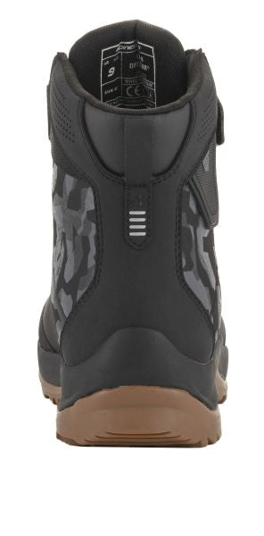 Ghete moto urbane Alpinestars CR-6 Drystar negru/camo/gri - MotoRR