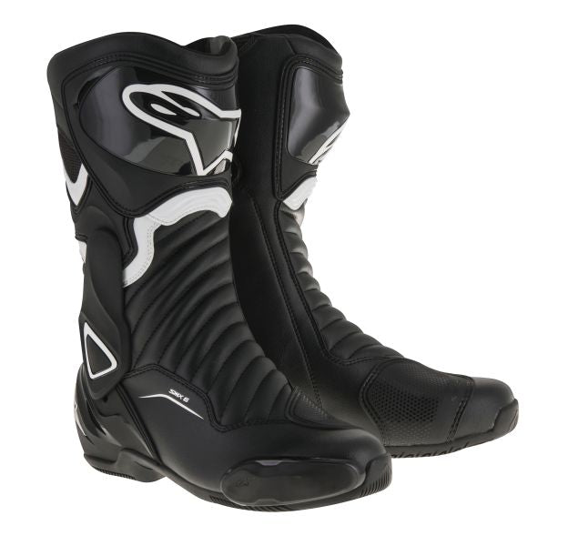 Ghete sport Alpinestars SMX-6 V2 negru / alb - MotoRR