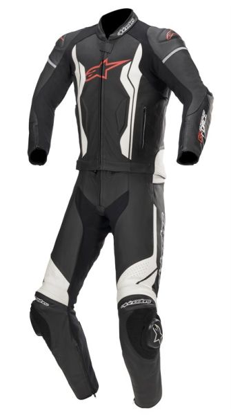 Combinezon 2 piese Alpinestars GP Force negru / alb - MotoRR