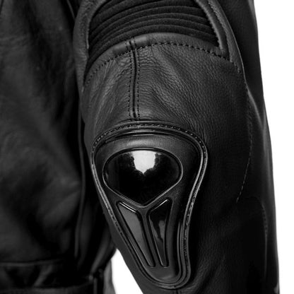 Geaca de piele Adrenaline Symetric PPE negru - MotoRR