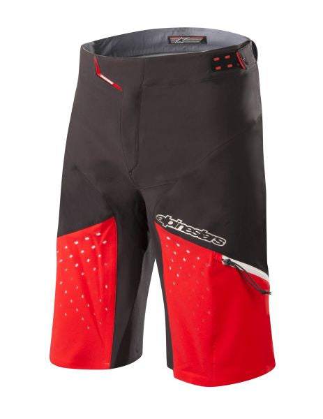 Pantaloni scurti Alpinestars Drop PRO negru / rosu - MotoRR