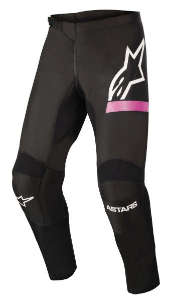 Pantaloni Offroad femei Alpinestars MX Stella Fluid Chaser negru / roz - MotoRR