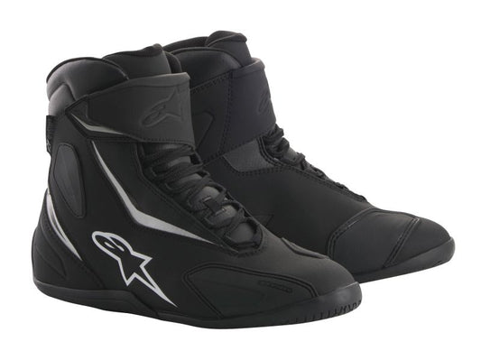 Ghete moto urbane Alpinestars Fastback V2 alb-negru - MotoRR