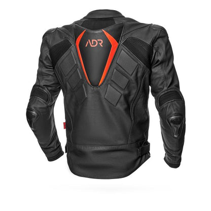 Geaca de piele Adrenaline Symetric PPE negru - MotoRR