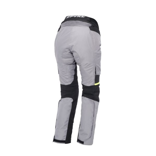 Pantaloni textil femei Spyke Equator Dry Tecno Lady antracit / gri / galben - MotoRR