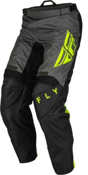 Pantaloni Offroad FLY Racing F-16 negru / gri / galben - MotoRR