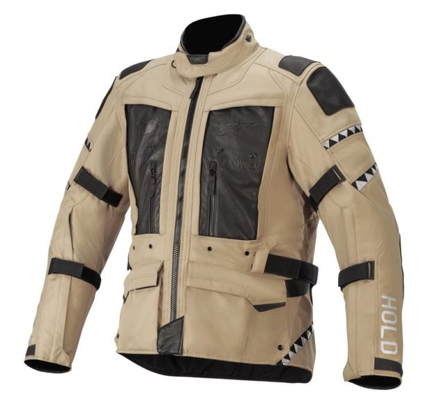 Geaca textil Alpinestars Mowat DRYSTAR maro / negru - MotoRR