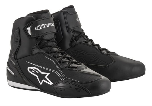 Ghete moto urban Alpinestars Faster 3 negru / alb - MotoRR