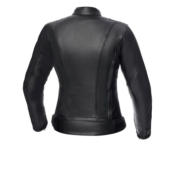 Geaca de piele femei Spyke Stripe GP2 Lady negru - MotoRR