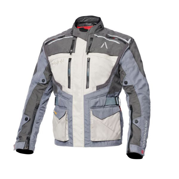 Geaca textil Adrenaline Orion PPE bej / gri - MotoRR